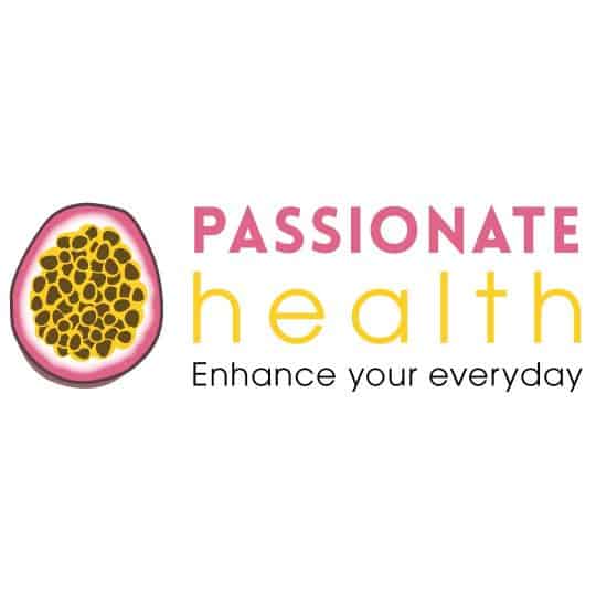 Passionate Health logo visual branding by Foxie Web Design Central Coast NSW