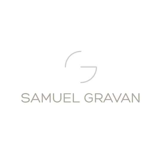 Samuel Gravan logo designed by by Foxie Web Design from Sydney to Newcastle and beyond