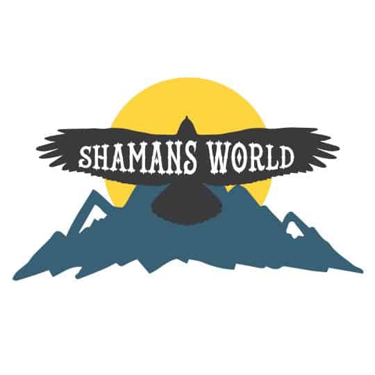 Shamans World logo visual branding by Foxie Web Design Central Coast NSW