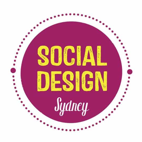 Social Design Sydney logo visual branding by Foxie Web Design Central Coast NSW