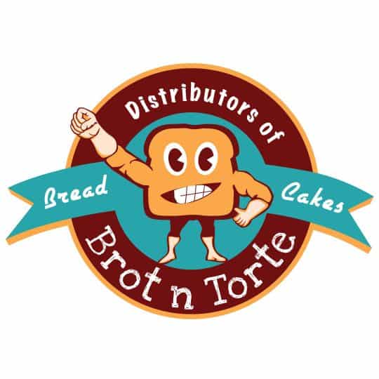 The Breadman Brot n Torte logo visual branding by Foxie Web Design Central Coast NSW