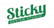 Sticky Design Studion logo design by Foxie Web Design from Sydney to Newcastle and beyond